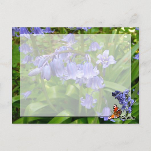 BLUEBELL WOOD ~ Briefkaart # 5 (Achterkant)