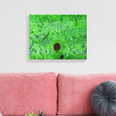 Bluebell Wood Egel Schilderend Lentbos Canvas Afdruk (Insitu (Woonkamer))