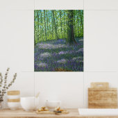Bluebell Wood Poster (Keuken)