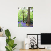 Bluebell wood poster (Thuiskantoor)