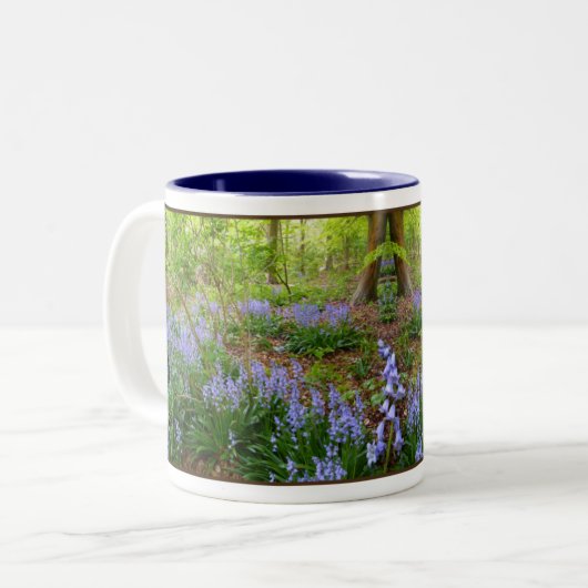 BLUEBELL WOOD ~ Two-Tone Mok (Voorkant links)