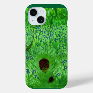 Bluebell Woodland Hedégs iPhone 15 Case