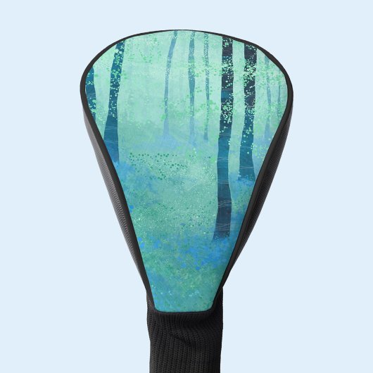 Bluebell Woodland Paiinting Golfheadcover