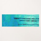 Bluebell Woodland Paiinting Yogamat (Voorkant (horizontaal))