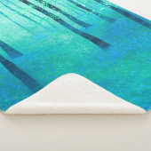 Bluebell Woodland Sherpa Deken (3/4)