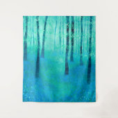 Bluebell Woodland Wandkleed (Voorkant)