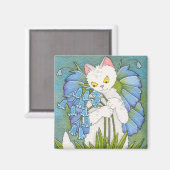 Bluebelle vierkante magneet (Voorkant / Achterkant)