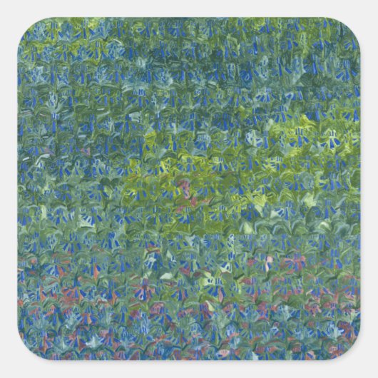 Bluebells 2012 vierkante sticker (Voorkant)