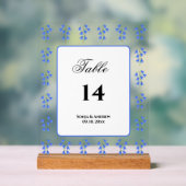 Bluebells Acryl Bord (Neutraal)