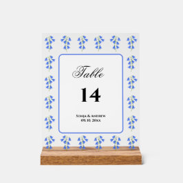 Bluebells Acryl Bord