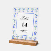 Bluebells Acryl Bord (Hoek)