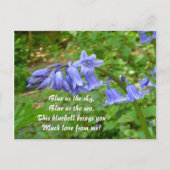 BLUEBELLS ~ Briefkaart # 3 (Voorkant)