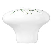 Bluebells by Redoute Botanical Art Round Knob Keramische Knop (Zijkant)