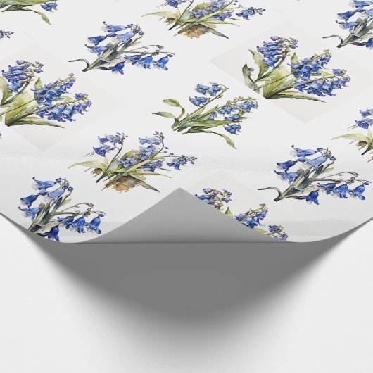 Bluebells Cadeaupapier (Hoek)