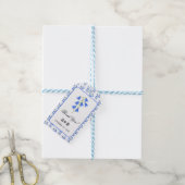 Bluebells Huwelijk Cadeaulabel (Met Touw)