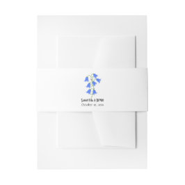 Bluebells Huwelijk Uitnodigingen Wikkel