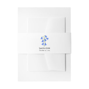 Bluebells Huwelijk Uitnodigingen Wikkel