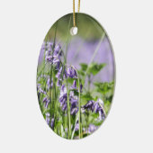 Bluebells in Engeland Keramisch Ornament (Links)