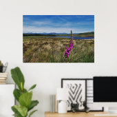 Bluebells in Schotland Poster (Thuiskantoor)