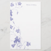 Bluebells - Lavendel 5.5 x 8.5 Stationery Briefpapier (Voorkant)