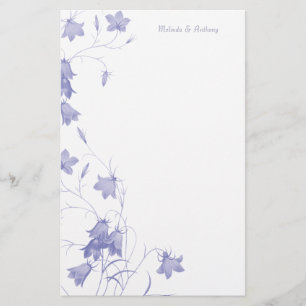 Bluebells - Lavendel 5.5 x 8.5 Stationery Briefpapier