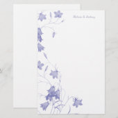 Bluebells - Lavendel 5.5 x 8.5 Stationery Briefpapier (Voorkant / Achterkant)