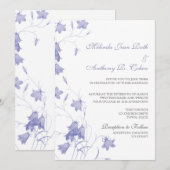 Bluebells - Lavender 5x7 Weddenschap Kaart (Voorkant / Achterkant)
