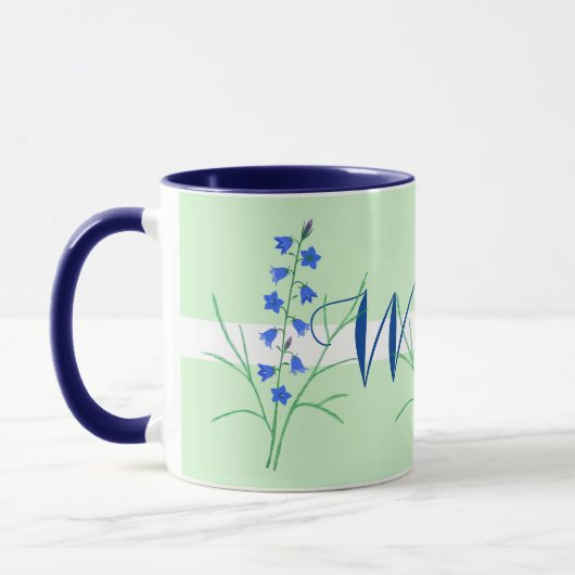 Bluebells Monogram Mok (Links)