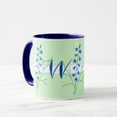 Bluebells Monogram Mok (Voorkant links)