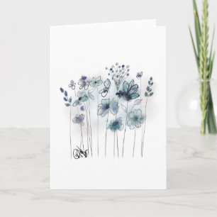 Bluebells Notecard Kaart