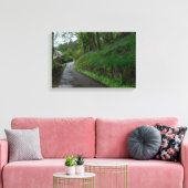 Bluebells on Eastwood Lane Canvas Afdruk (Insitu (Woonkamer))