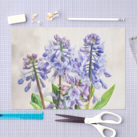 BLUEBELLS-ontkoppelingsdocument Tissuepapier (Craft)