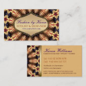 Bluebells Paarse gouden Visitekaartjes (Voorkant / Achterkant)