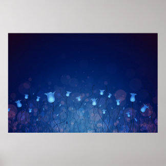 Bluebells Poster