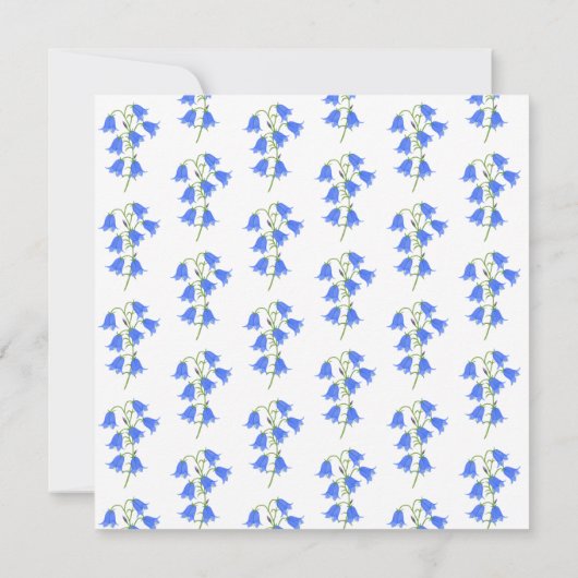 Bluebells Save The Date Wedding (Achterkant)