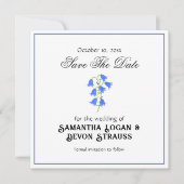 Bluebells Save The Date Wedding (Voorkant)