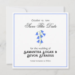 Bluebells Save The Date Wedding