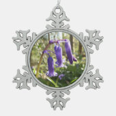 Bluebells Snowflake Ornament (Voorkant)
