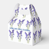 Bluebells stoffen patroon. bedankdoosjes (Voorkant Zijde)