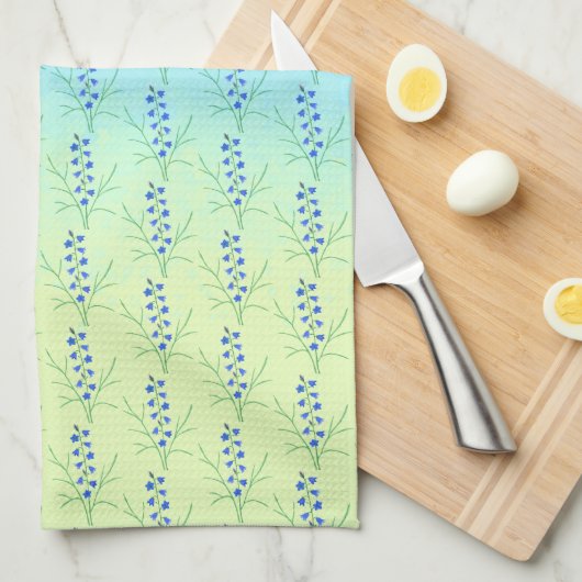 Bluebells Two Tone keukenhanddoek (Quarter Fold)