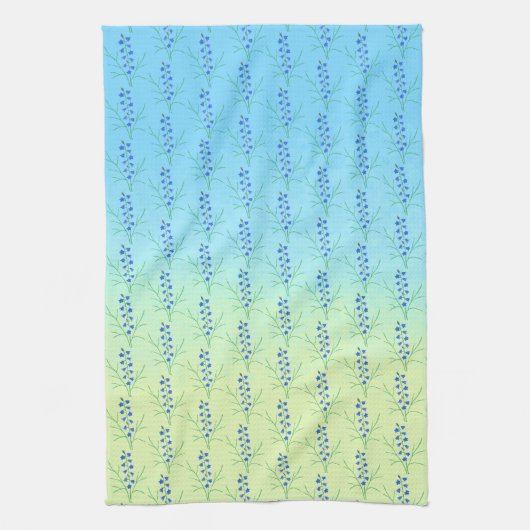 Bluebells Two Tone keukenhanddoek (Verticaal)