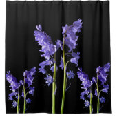 Bluebells, uit de Bossen die ik Creëer. Douchegordijn (Voorkant)