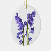 Bluebells, uit de Bossen die ik Creëer. Keramisch Ornament (Rechts)