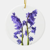 Bluebells, uit de Bossen die ik Creëer. Keramisch Ornament (Voorkant)