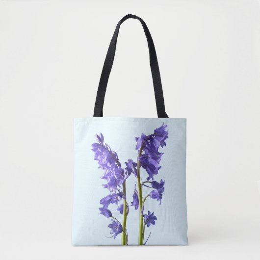 Bluebells, uit de Bossen die ik Creëer. Tote Bag (Voorkant)