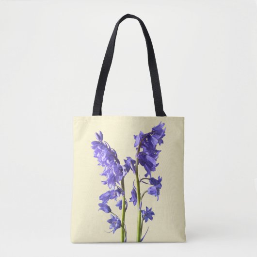 Bluebells, uit de Bossen die ik Creëer. Tote Bag (Voorkant)