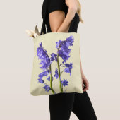 Bluebells, uit de Bossen die ik Creëer. Tote Bag (Dichtbij)
