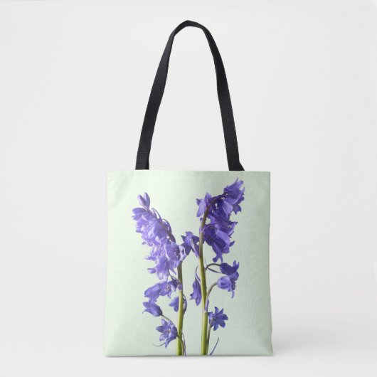Bluebells, uit de Bossen die ik Creëer. Tote Bag (Voorkant)