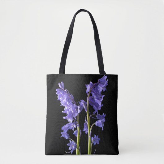 Bluebells, uit de Bossen die ik Creëer. Tote Bag (Voorkant)