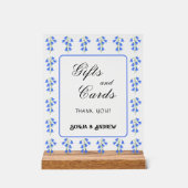Bluebells Wedding Gifts And Cards Acryl Bord (Voorkant)